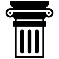 Roman column icon